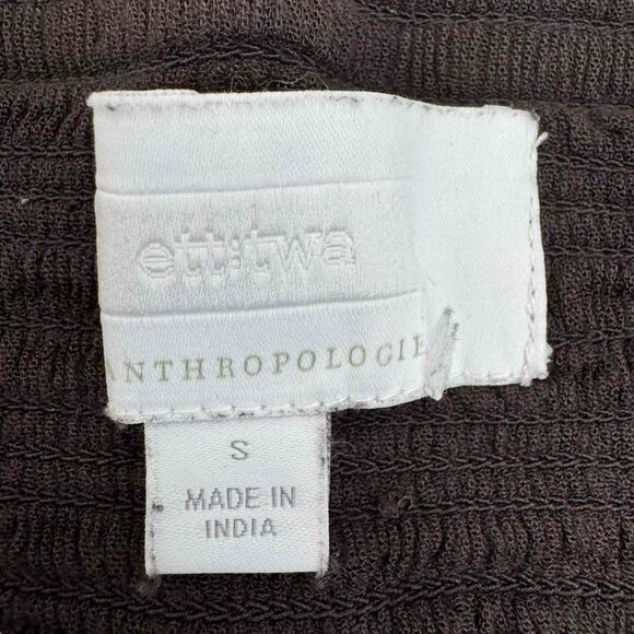 Ettitwa Anthropologie Bohemian Pants High Waisted Gauze Lightweight Boho Artsy - Picture 7 of 12